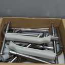 Raised Toilet Seat with Handles, Toilet Seat Riser for Seniors with Adjustable Height, up to 400lbs, Raised Toilet Seat for Elderly, Pregnant and Handicap, Fit Any Toilet, FSA/HAS Eligible (XL, White)