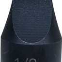 1/2-inch Drive Slotted Screwdriver Bit Socket/Drag Link Socket, 1/2" Width x 5/64" (2mm) Thickness Tip, Heat-Treated Cr-Mo Alloy Steel