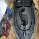 Zunate RC Fishing Bait Boat with for Pools and Lakes, 1.5Kg Loading 500M Remote Control Fishing Boat Double Motor, Dual Bait, Automatic , Auto Return