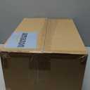 Clear Storage Bins with Lids - 4 Tier Plastic Bins with Wheels, Stackable Storage Bin, Closet Organizers Box for Bedroom, Living Room, 23 QT Folding Box with Magnetic door (White)