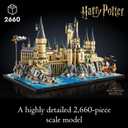 LEGO Harry Potter Hogwarts Castle and Grounds 76419 Building Set, Gift Idea for Adults, Buildable Display Model, Collectible Harry Potter Playset, Recreate Iconic Scenes from The Wizarding World, Medium