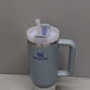 STANLEY Quencher H2.0 Tumbler with Handle and Straw 30 oz | Flowstate 3-Position Lid | Cup Holder Compatible for Travel | Insulated Stainless Steel Cup | BPA-Free | Exclusive Blue Cactus