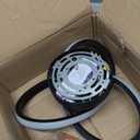 10 Inch Modern Ceiling Light, 24W LED Dimmable Ceiling Light with Remote Control, 3000-6000K Color Temperature Adjustable, Black Small Chandelier for Bedroom, Entryway, Hallway, Kitchen