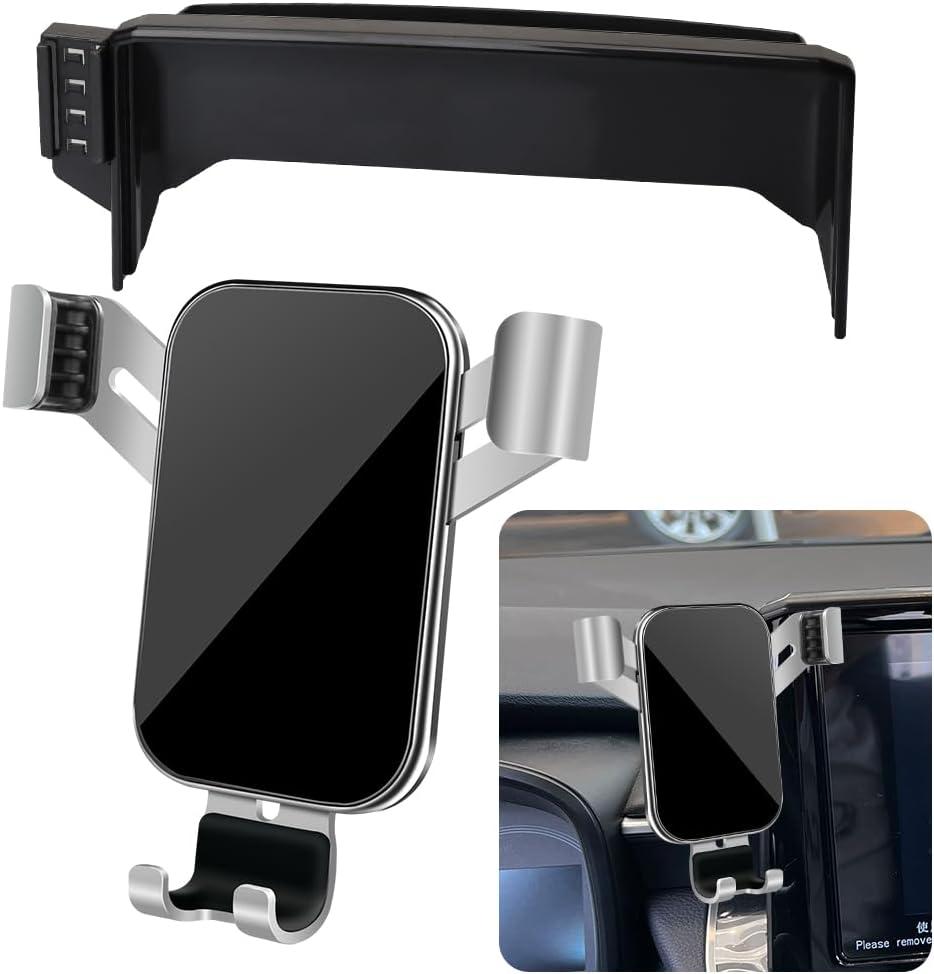 Car Phone Holder for Toyota Corolla 2020 2021 2022 2023 2024 2025 2026 and Toyota Corolla Cross 2022-2026[only fit 8-inch Touch Screen] Auto Interior Accessories Best Cell Phones Mount Cellphone Stand