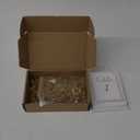 JOYIT Wedding Table Numbers 1-30 with 30 Heart Holders, White Gold Cards & Place Card Holders, 4" x 6" for Wedding & Birthday (30 Cards+30 Holders(Heart))