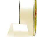 Double Face Ivory Satin Ribbon 1-1/2 inch X 50 Yards Polyester Ivory Ribbon for Gift Wrapping Very Suitable for Weddings Party Hair Bow Invitation Decorations and More