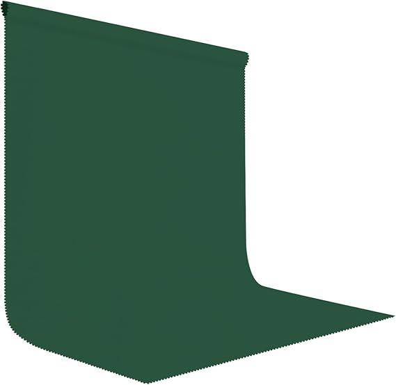 LYLYCTY 8x10FT Dark Green Screen Backdrops for Photography, Virtual Green Screen Backdrop Pieces for Meetings, Curtains for Party Decoration Video Shooting
