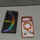 TORRAS Q3 Spin for iPhone 17 Pro Case, Patented 360 Magnetic Stand, Fit for MagSafe, Built-in Ring Holder Kickstand, Mil-Grade Protective Case for iPhone 17 Pro, Camera Control, Clear