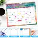 5 x Gannyfer 2026 Wall Calendar, 18 Monthly Desktop/Wall Calendar 2026-2027, Use from Jan 2026 to Jun 2027, 11" x 8.5", Wall Planner for Your Family, School or Office (3 Stickers Included)