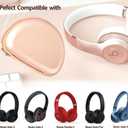 Hard Shell Travel Case Compatible with Beats Studio Pro/Studio3/Solo4/Solo3/ Solo 2 Bluetooth On-Ear Headphones (Gold 2)