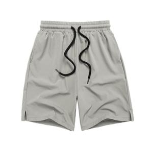 Arshiner Boys Running Shorts Quick Dry Lightweight Athletic Shorts with Zipper Pockets for Workout Gym Training Outdoor Light Grey 16 (Gray)
