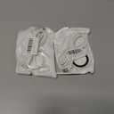 2 x New Watch Charger for Galaxy 3 4 5 Pro 6 Classic, Split and Detachable, with USB C to USB C Cable 3.3ft, Compatible with Galaxy Smart Watch 3 4 5 Pro 6 Classic Active1 2 (White)