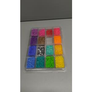 Perler Tropical Colors Fuse Bead Tray for Crafts, 4000pcs