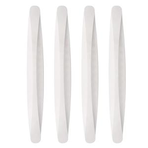 HARFINGTON 4pcs 15,8 in + 4 PCs 5in Car Bumper Guard Strip Anti-Collision Anti-Scratch Bumper Protector Trim Universal Front and Rear Bumper Guard for Cars SUV Pickup Truck, White