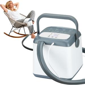 Cold Therapy System, Ice Therapy Machine Post-Surgery, Quiet Ice Machine After Knee Surgery, with a Universal Pad for Knee, Elbow, Ankle, Shoulder and Lumbar.