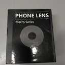 90mm Professional Macro Lens for Smartphone, Macro Lens Kit with Universal Lens Clip, Aluminum Phone Camera Lens Attachment for iPhone 17/16/15/12/11 Samsung & Android Phone