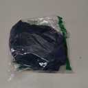 Med Couture Scrub Top Women Round Neck Tuckable with 2 Zipper Pockets with Rounded Hem MC703, S, Navy