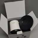 Smart Mug,Self Heating,Temperature-Controlled, Self-Heating Coffee Mug.LED Real-time Temperature Display. 180 Minutes Maximum Battery Life.Smart Coffee Cup(12oz, Ivory)