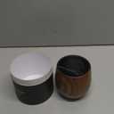 Personalized Gifts for Men Husband Dad Boyfriend, Initial Charred Wooden Bourbon Drinking Glass & Whiskey Glasses Gift, Fathers Day Birthday Gifts for Men Dad Husband Brother Him (C)