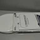 KOHLER Stonewood Quiet-Close, Elongated Toilet Seat Soft Close, Durable Wood, Easy Installation, Universal Fit, Home Essentials, White Finish, K-20466-0