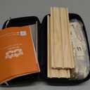 Soopotay Upgraded 2-4 Players Rummy Game, 106 Melamine Tiles, 4 Wooden Racks, Premium Portable Case, Drawstring Bags, Tile Board Games for Adults, Birthday Gifts for Men Women Dad Mom