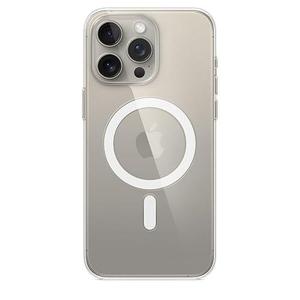 Apple iPhone15 Pro Clear Case with MagSafe MagSafe and Camera Control: Lightweight Phone Case, Wireless Charging Compatible, Smooth Glossy Finish
