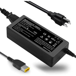 TSKYBEAR 65W Laptop Charger Compatible with Lenovo Thinkpad T460 T470 T470S T430 T440 T440S T440P T450 T460S T560 E440 E450 E550 E560 G50 G50-45 G50-70 Z50 Z50-70 AC Adapter Power Supply Cord Plug