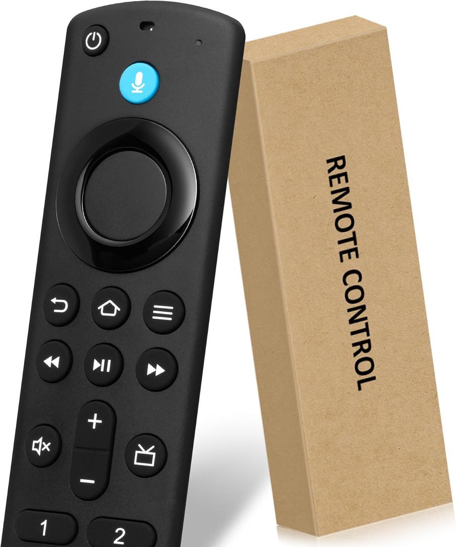 yalanle Remote Replacement for Smart TVs Stick/TV Cube/4K Max/4K/Stick Lite and for All Insignia/Toshiba/Pioneer/Smart TV 3rd Gen