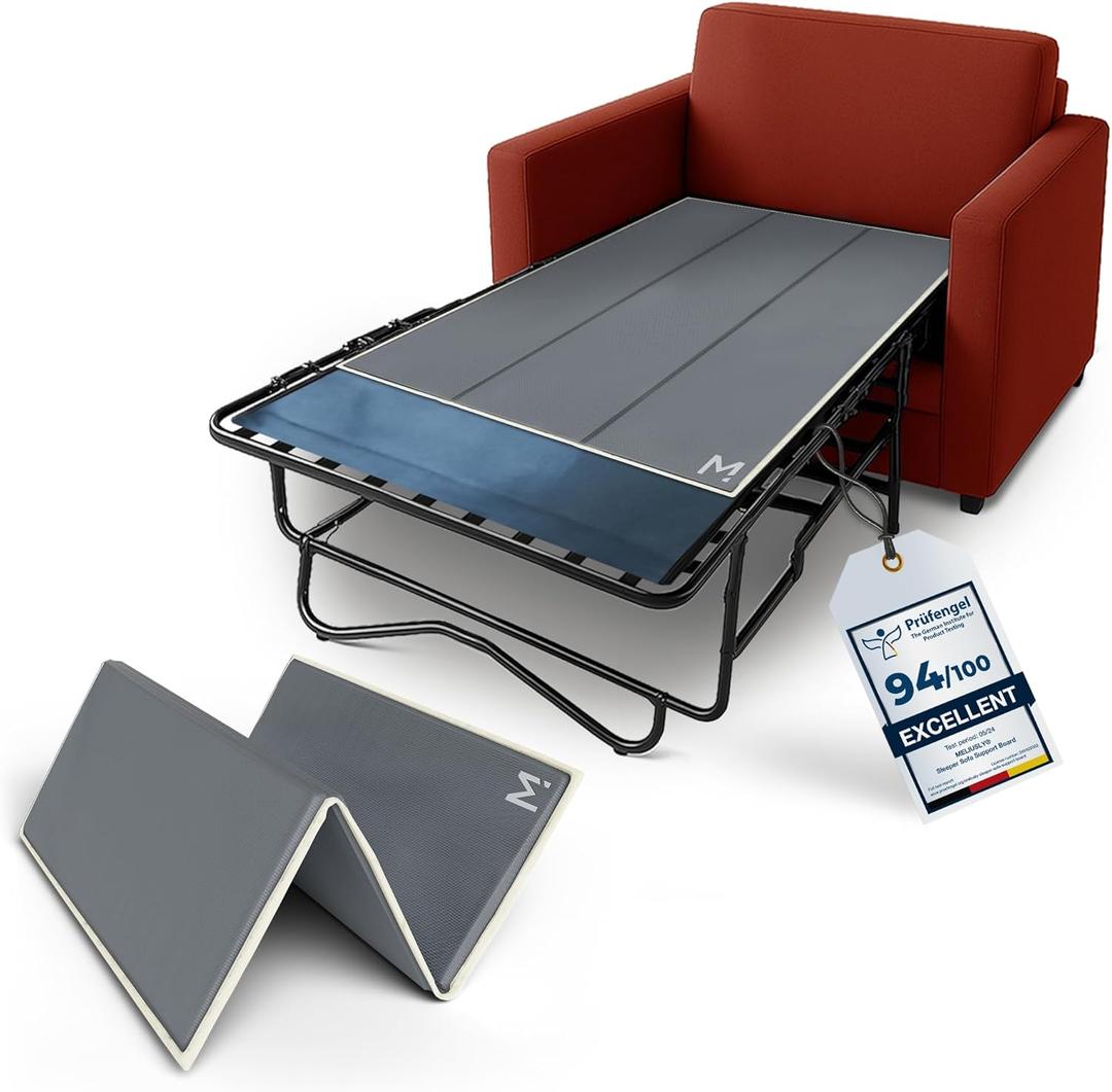 Meliusly Flex Sleeper Sofa Support Board (48x36 - Twin Size) Extra Comfort Sofa Bed Support, Pull Out Couch Mattress Board, Sleeper Bar Shield, SleeperSaver