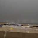 Wall Bookshelf, Set of 3, 36 Inches U Shaped Wall Shelves, Long Deep Floating Shelves, Large Floating Book Shelves - Wood Hanging Bookshelves for Kitchen, Bedroom (White)