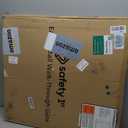 Safety 1st Easy Install Walk Thru Baby Gate for Doorway With Door, Dog Gates, Fits 29"-38", Easy Install 28" Tall, White