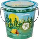 M&SENSE Citronella Candles Outdoor 19.4oz,Lemon Verbena Rose Soy Wax, 19.4 oz Small Jar