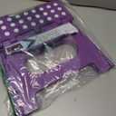 Handy Laundry Folding Lightweight Step Stool - Sturdy Enough to Support Adults and Safe Enough for Kids - Opens Easy with One Flip - Great for Kitchen, Bathroom or Bedroom (Purple - 9 Inch)