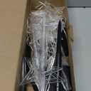 Solar Christmas Decorations Outdoor: 8 Pack Star Solar Christmas Stake Lights with 10 Modes - Xmas Gifts for Mom Women - Waterproof Decorative Lights for Yard Pathway Garden Holiday Decor (Warm White)