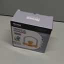 RETRUE Universal Coupler Lock Trailer Locks Ball Hitch Trailer Hitch Lock Adjustable Security Heavy-Duty Steel Fits 1-7/8 Inch, 2 Inch, 2-5/16 Inch Couplers, Bright Yellow, Light Weight