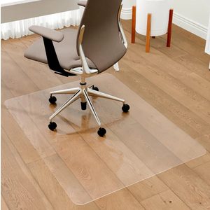 100pointONE Office Chair Mat for Hardwood Floor, 48" x 36" Clear Desk Chair Mat for Hard Floors, Easy Glide Computer Chair Floor Mat for Home Office Rolling Chairs