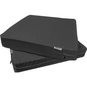 memory foam cushion 18x16x3 set of 2