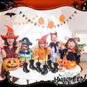 Hoolerry 24 Pack Halloween Witch Shoes Cup with Straw and Lids Witch Party Favors 10 oz Reusable Plastic Black Boots Cups for Birthday Halloween Themed Party Supplies Decoration Gifts