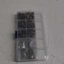 YORANYO 340 Sets Leather Rivets Kit Mixed Sizes Rivets for Leather Double Cap Rivets Studs for Clothing Fabric with Leather Crafting Rivet Tool for Repair Decorate Clothes Shoes Bags Belts (Bronze)