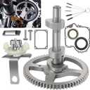 84005207 793880 Camshaft Kit & 691968 Governor Kit for B&S, Replaces 391764, 490815, 84005207, 792681, 793583, 792681, Included 697110 272475S Gasket, 690564 Valve Tappet, 795387 Oil Seal