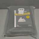 Silicone Pee Pad Holder, Extra Thick Tray for 24" x 24" Disposable Pads, Raised High Edge Leak-Proof Mat for Puppy, Dog, Cat Training Floor Protection (Gray)