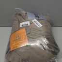 RYB HOME Taupe Velvet Curtains 102 inches with Hook Belt, Soft Fabric Room Darkening Thermal Insulated Luxurious Home Decor Curtains for Living Room Bedroom, W 52" x L 102", 2 Panels Set