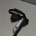 Car Magnetic Adhesion Charging Port Cover,Portable EV Charger Plug Port Cover for Electric Vehicle Outdoor Charging,All Weather Protection Charging Port Cover Exterior Car Accaessories (Black)