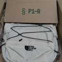 The North Face Women's Borealis Commuter Laptop Backpack - Everyday Travel Bag, Laptop Sleeve, Reflective Details, Gardenia White/TNF Black-NPF, One Size