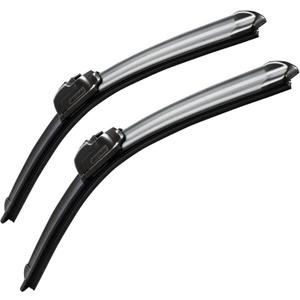 MOTIUM OEM QUALITY Premium All-Season Windshield Wiper Blades (17"+17" pair for front windshield)