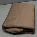 Tarps Now 6x8 Feet Waterproof Canvas Tarp|20 MIL Commercial Grade, Heavy Duty, Tear-Resistant, Rustproof Brass Grommets, Reinforced Edges| Ideal for Construction, Trucking, Manufacturing Tan Color