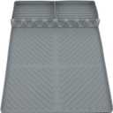 Silicone Spatula Mat, Griddle Tool Mat with 8 Slots, Drip Water Mat for Outdoor Kitchen Countertop, Ideal for Barbecue Enthusiasts