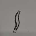 C&L Accessories Bracelets Compatible with Fitbit Luxe Bands for Women Beaded Wristband Adjustable Gemstone Replacement Straps for Fitbit Luxe