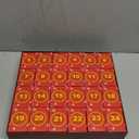 Puzzles Advent Calendar 2025- Advent Calendar for Adults Kids, 1008 Pieces 24 Day Christmas Jigsaw Puzzle Countdown Calendar, Ideal Stocking Stuffer Puzzle for Home Decoration, Funny Christmas Game Gift (Red)