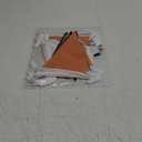 32Ft Orange Black White Graduation Party Decorations 2023 Halloween Pennant Banner Fabric Triangle Flag Bunting Garland for Thanksgiving Wedding Birthday Home Nursery Outdoor Garden Hanging Decoration